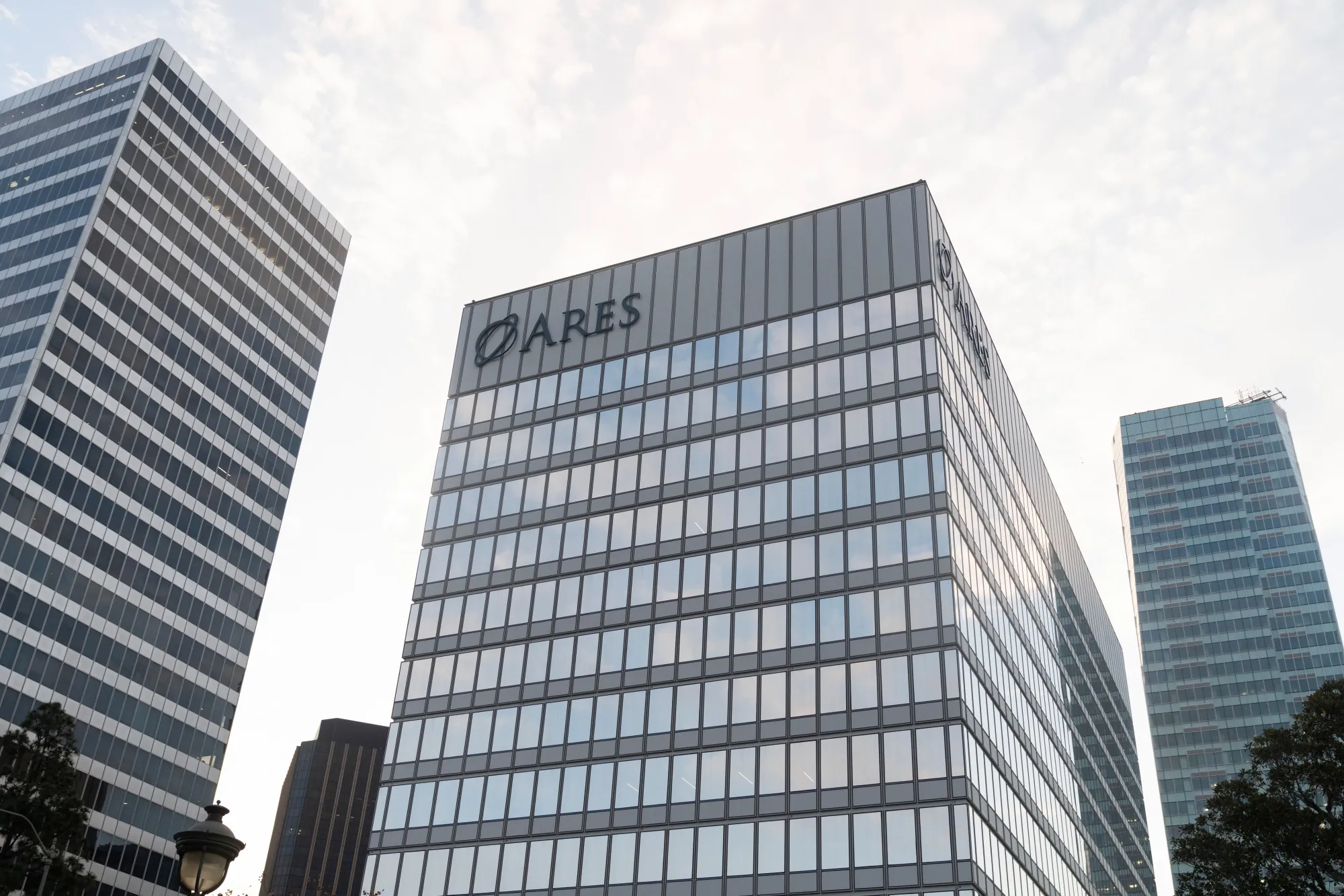 The Ares Management offices in Los Angeles.