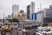 Lagos Business District as Nigerian Inflation Hits Almost 18-year High