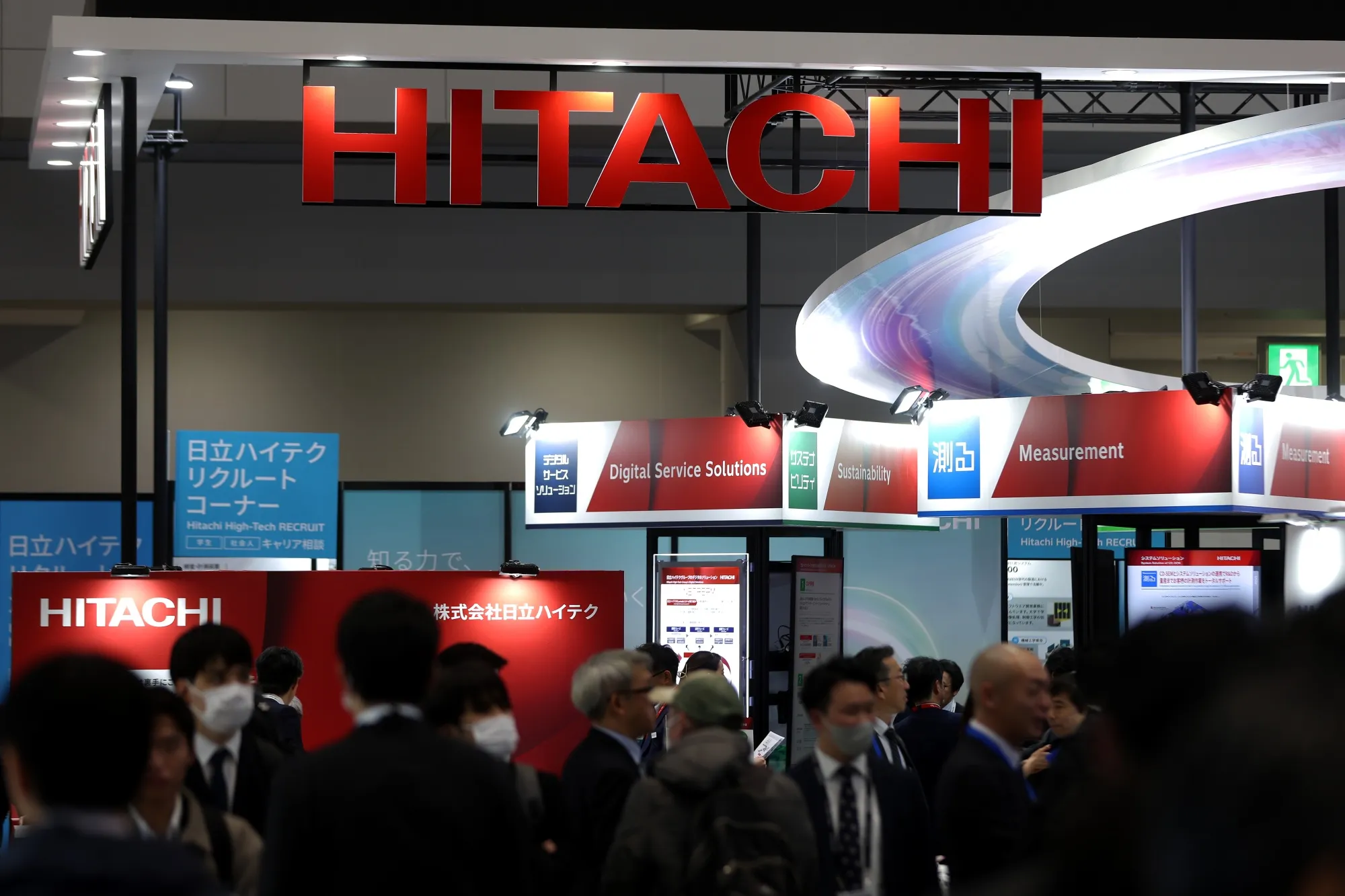 Displays at Semicon Japan Exhibition 