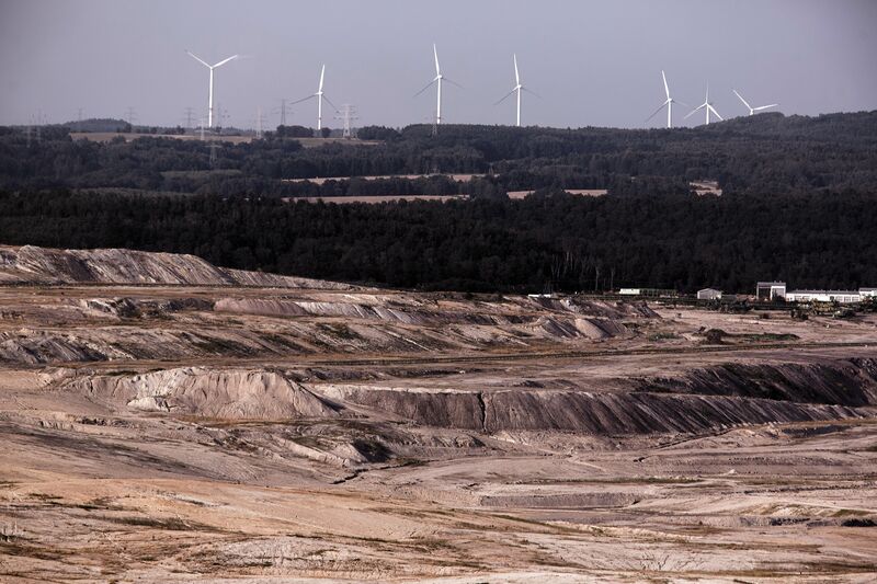 The Turow lignite mine in Bogatynia, Poland.
