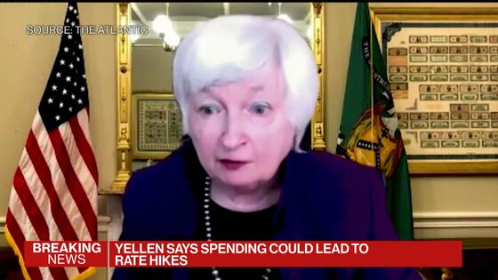 Yellen Says She Was Not Predicting or Recommending Rate Hikes