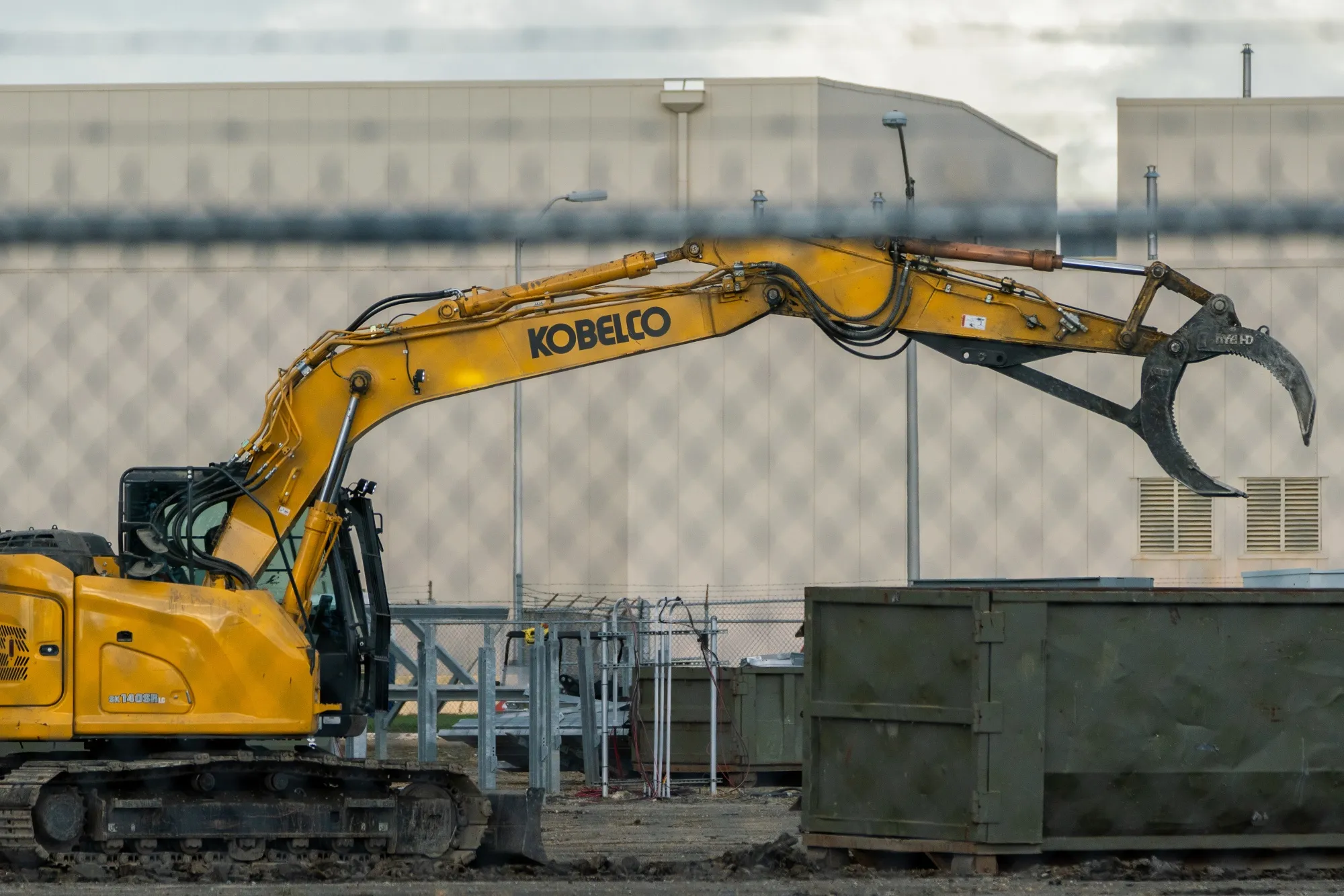 A Stargate AI data center under construction in Lordstown, Ohio, US, on Thursday, Oct. 23, 2025.