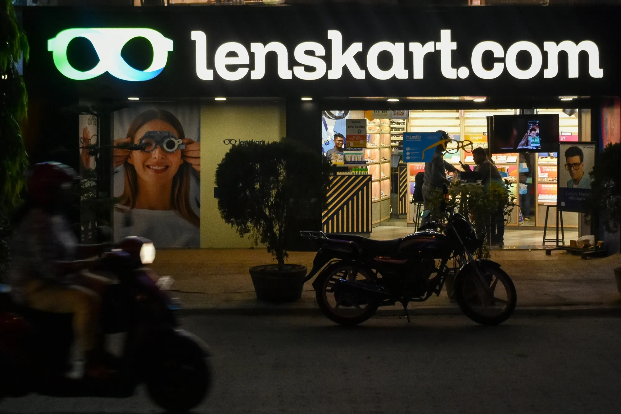 A Lenskart store in in Kolkata.