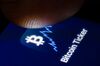 Berlin, Germany - February 27: In this photo illustration the logo of Bitcoin Ticker is displayed on a smartphone on February 27, 2019 in Berlin, Germany. (Photo Illustration by Thomas Trutschel/Photothek via Getty Images)