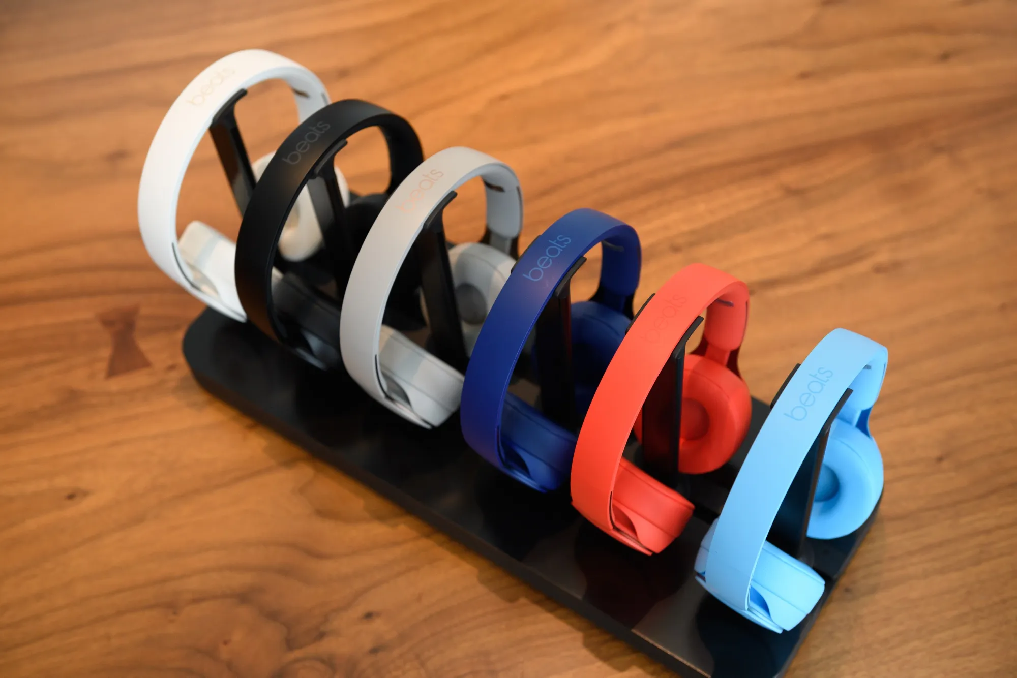 Beats Solo Pro wireless headphones, manufactured by Beats Electronics LLC, a subsidiary of Apple Inc.