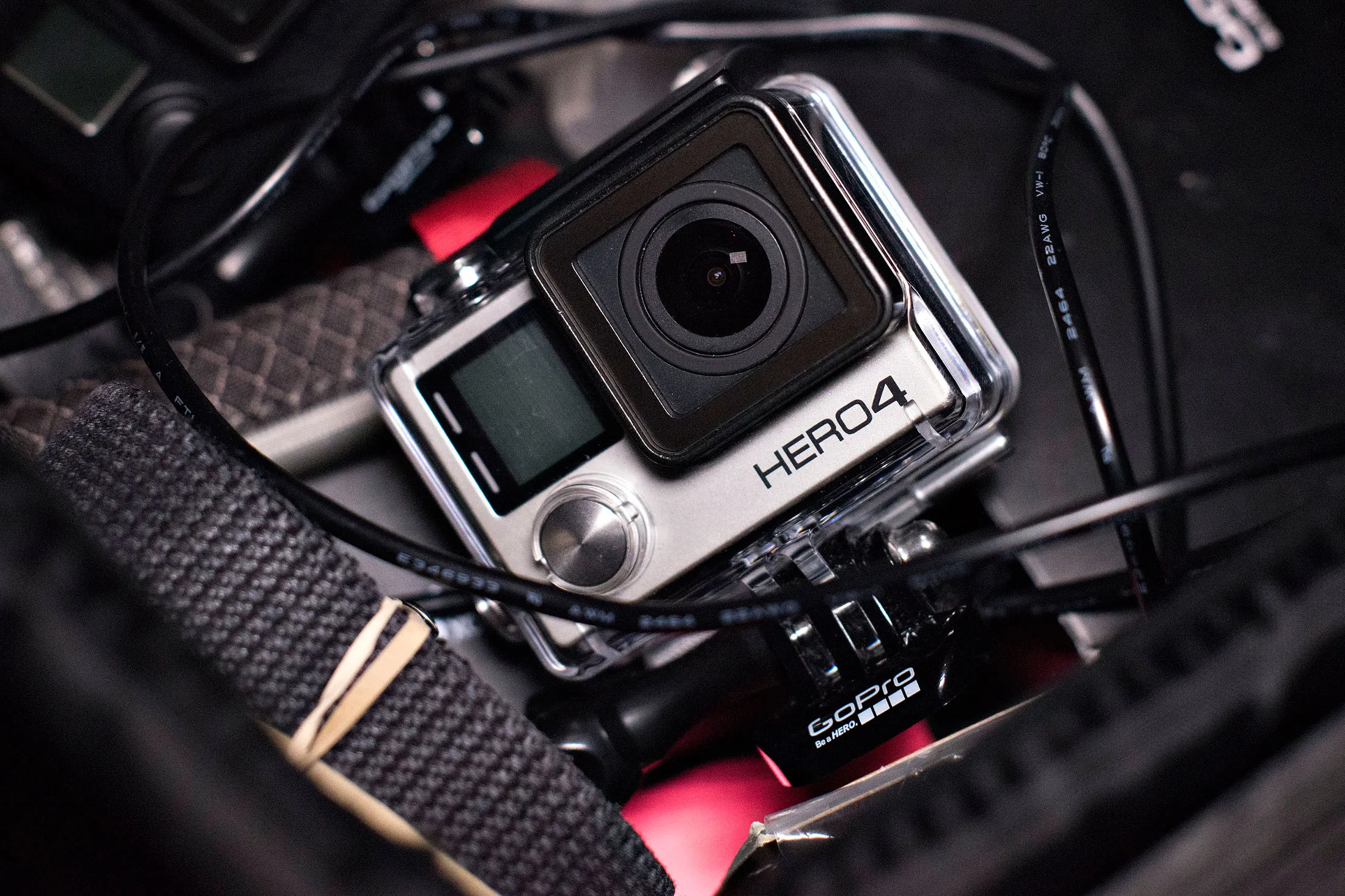 A GoPro Inc. HERO4 camera.
