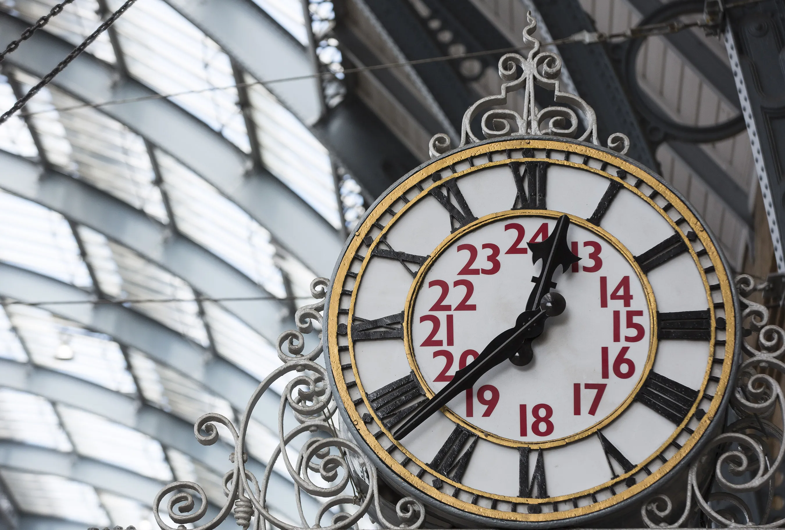 Timing is everything etc.
