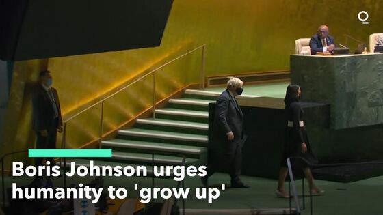 U.K. Prime Minister Puts on ‘The Boris Johnson Show’ at UN