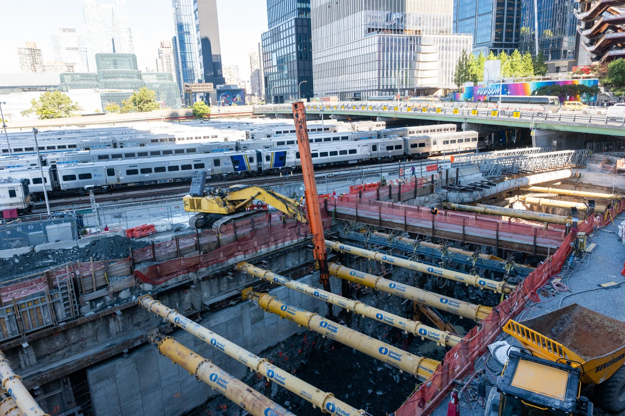 The Hudson Gateway Tunnel project to connect New Jersey to Penn Station in New York.