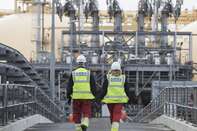 Shipment Of Liquefied Natural Gas (LNG) Arrives At National Grid Plc's GrainLNG Plant