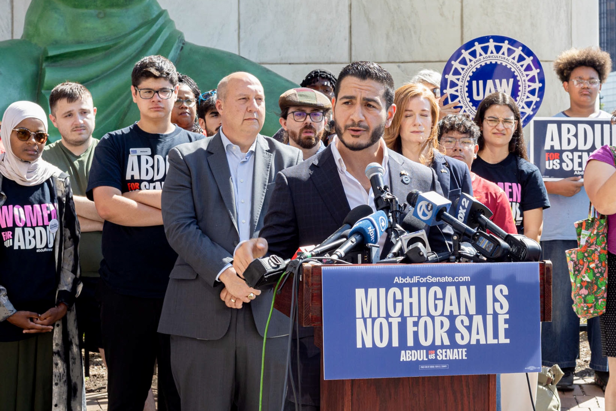 Michigan Democratic Senate candidate Abdul El-Sayed.