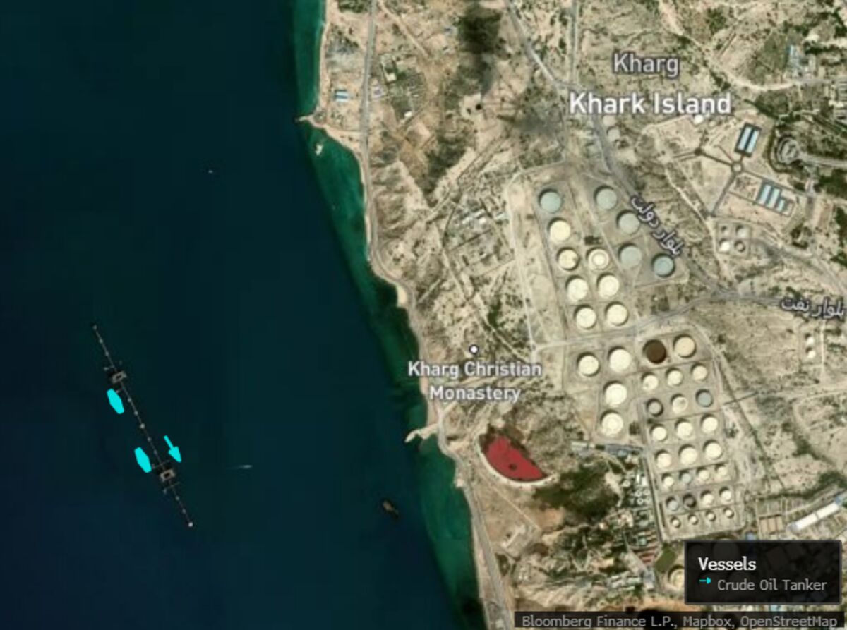 bloomberg.com - Julian Lee - Iran Resumes Kharg Island Oil Loadings After US Blockade Lifted