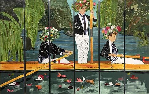 The Fourth of June (Eton) by Hernan Bas