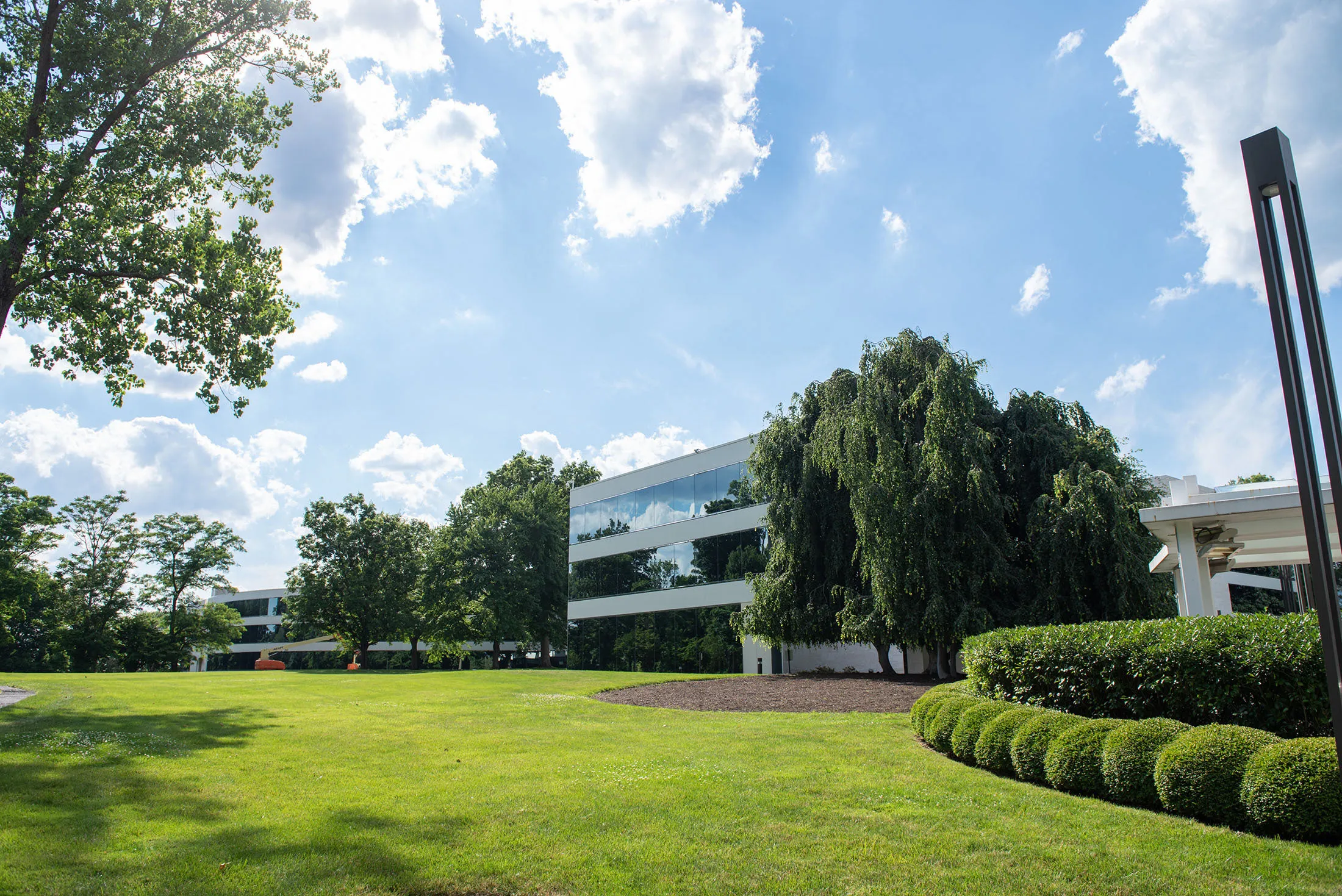 Mastercard’s headquarters in Purchase, N.Y.