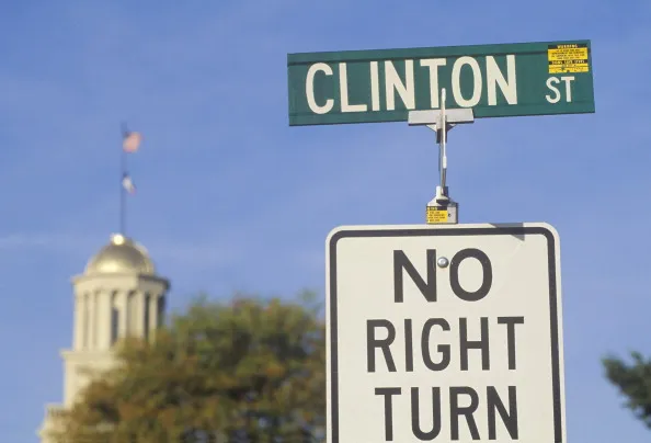 Or left turn, for that matter.
