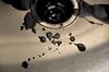 Crude oil sits in the bottom of an oil disposal sink in a quality testing lab at the Enbridge Inc. Cushing storage terminal in Cushing, Oklahoma, U.S., on Wednesday, March 25, 2015. The fastest oil-inventory growth on record at the main U.S. hub may be about to end, easing concern that storage limits will be strained.