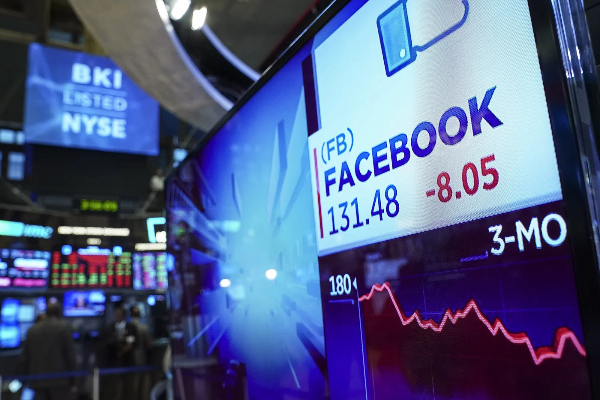 Tech Stocks Drag Stocks Down Sharply