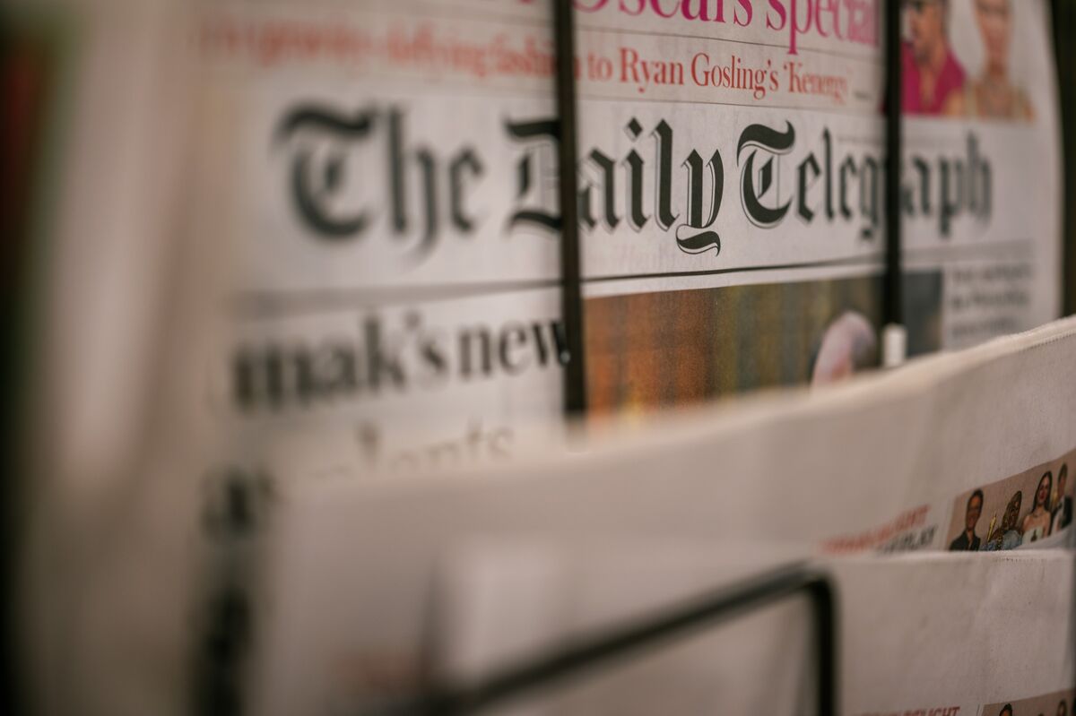 RedBird IMI to Drop Telegraph Bid, Leaving UK Paper for Sale