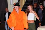 Justin Bieber and Hailey Bieber in New York on June 4.