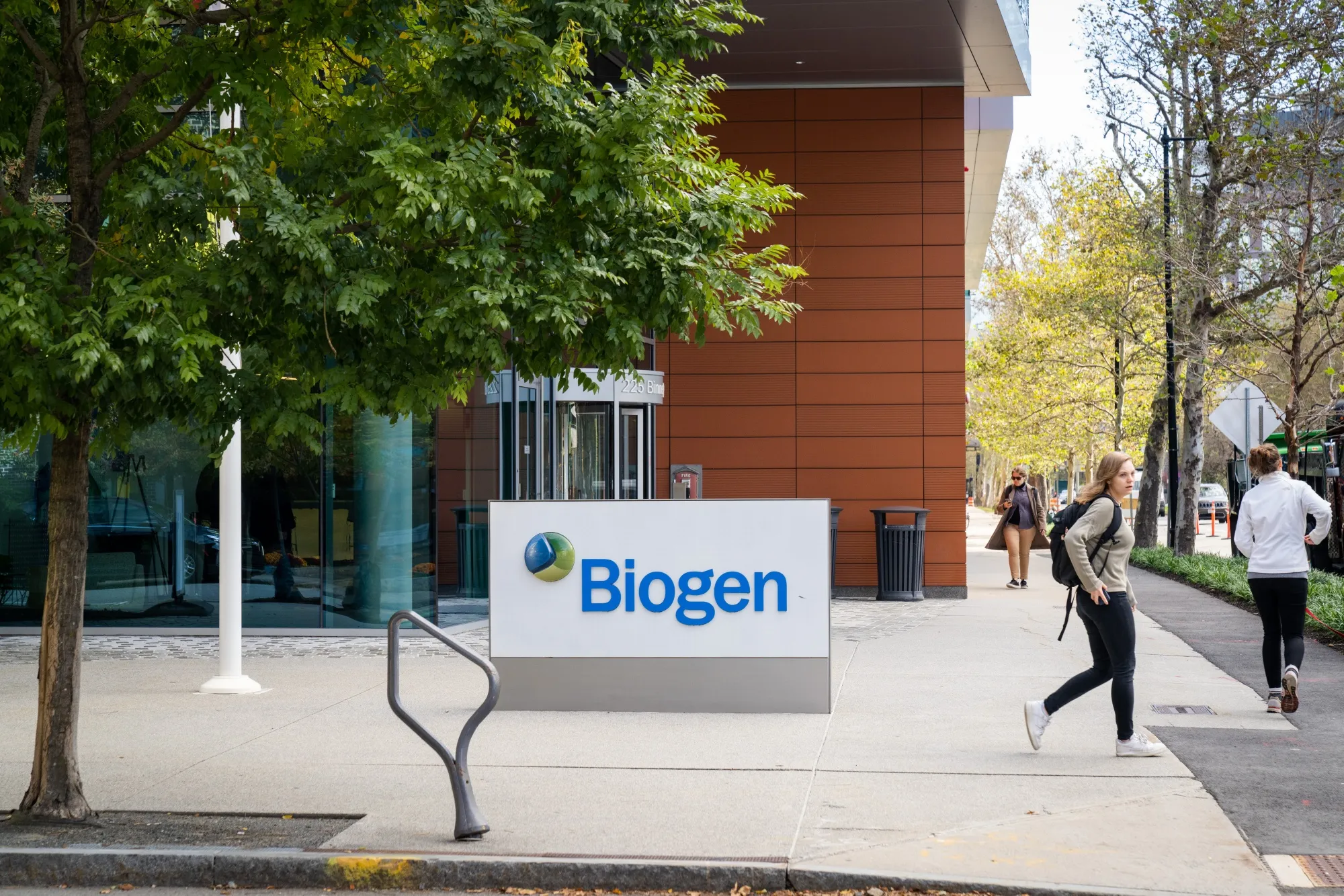 The Biogen headquarters in Cambridge, Massachusetts, US.