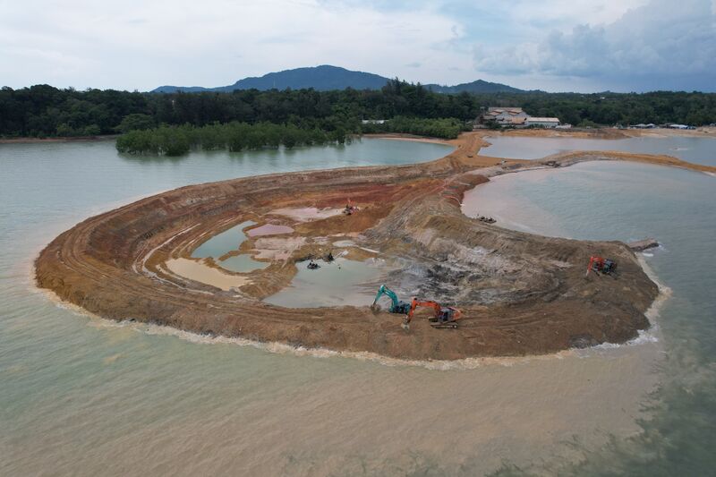 PT Timah Tin Mining and Processing Plant