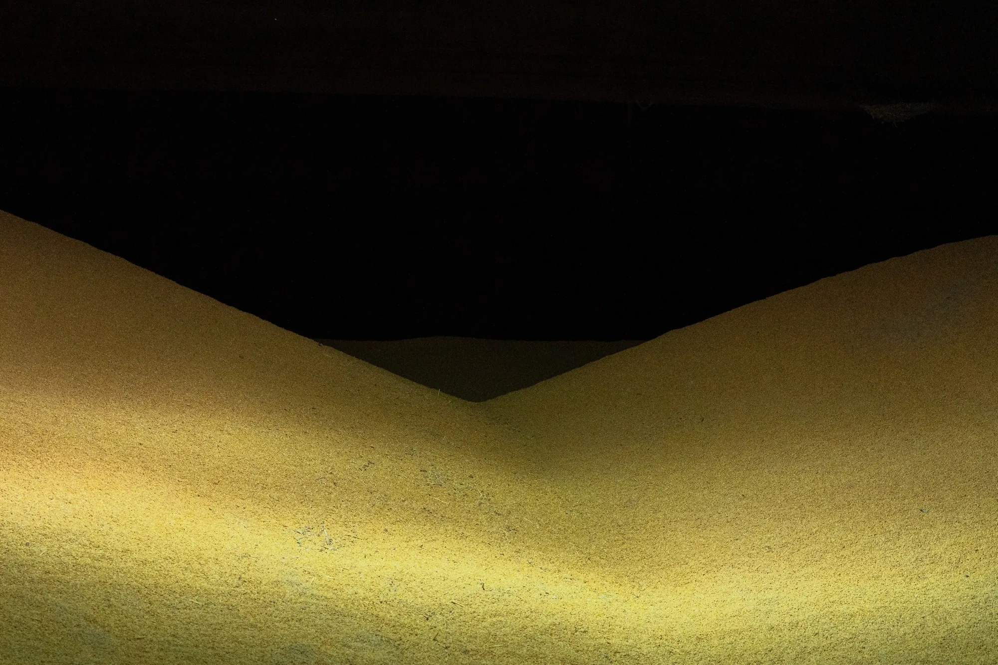 A silo filled with corn at&nbsp;the Port of Constanta in&nbsp;Romania, on May 7.&nbsp;