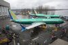 A 737 Max 8 plane destined for China Southern Airlines sits at the Boeing Co. manufacturing facility in Renton, Washington.