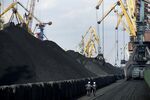 Coal is unloaded at Yuzhny Port, near Odessa, Ukraine in 2017.
