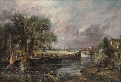 John Constable’s View on the Stour near Dedham