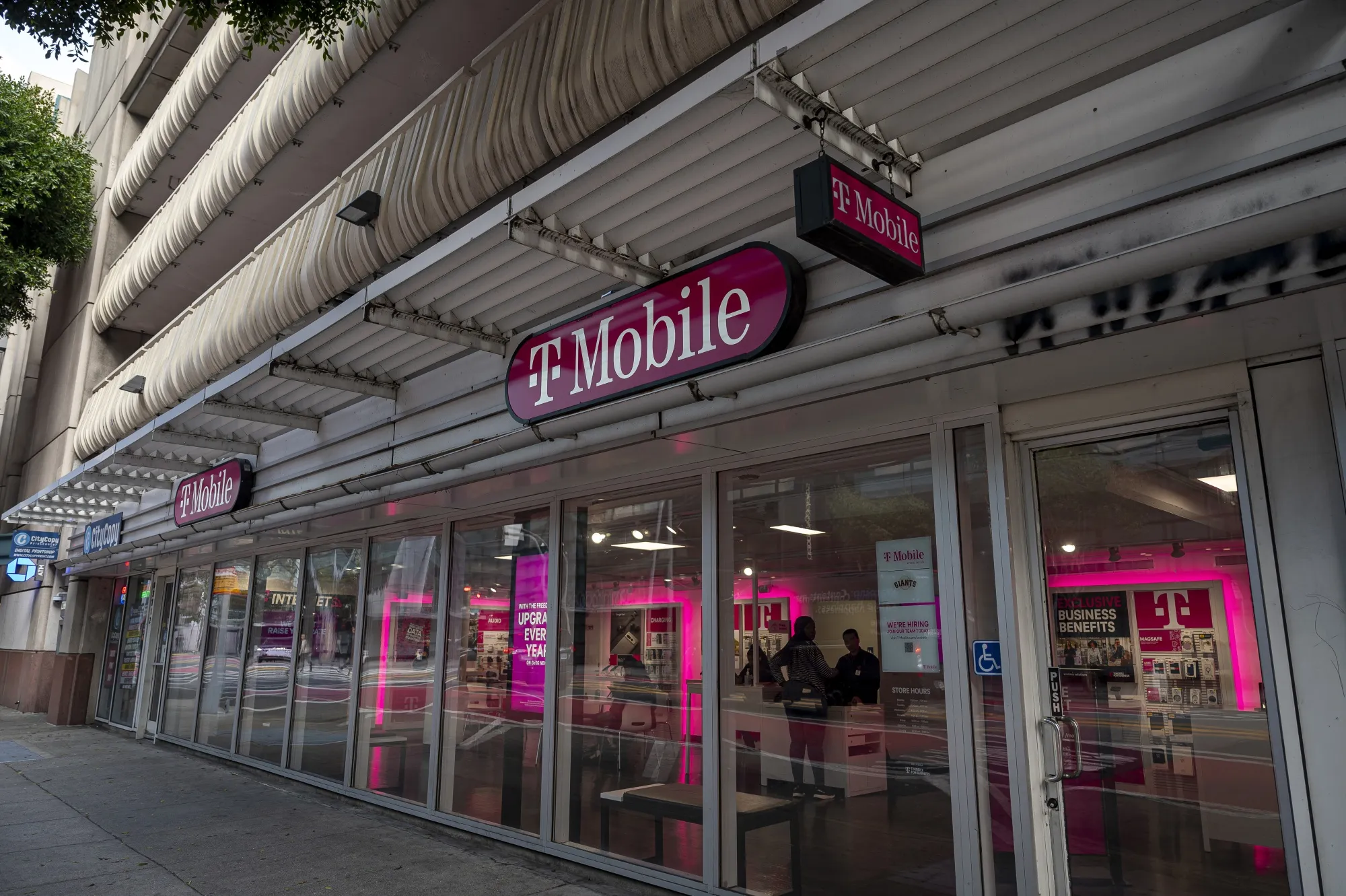 A T-Mobile store in San Francisco.