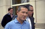 Roger Ng exits federal court in New York on May 6, 2019. 