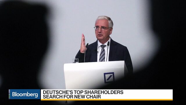 Deutsche Bank Qatar Investors Start Own Search For Chairman