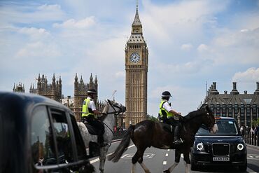 Heatwave hits London