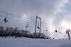 Skiers ride on lifts in Niseko, Japan.