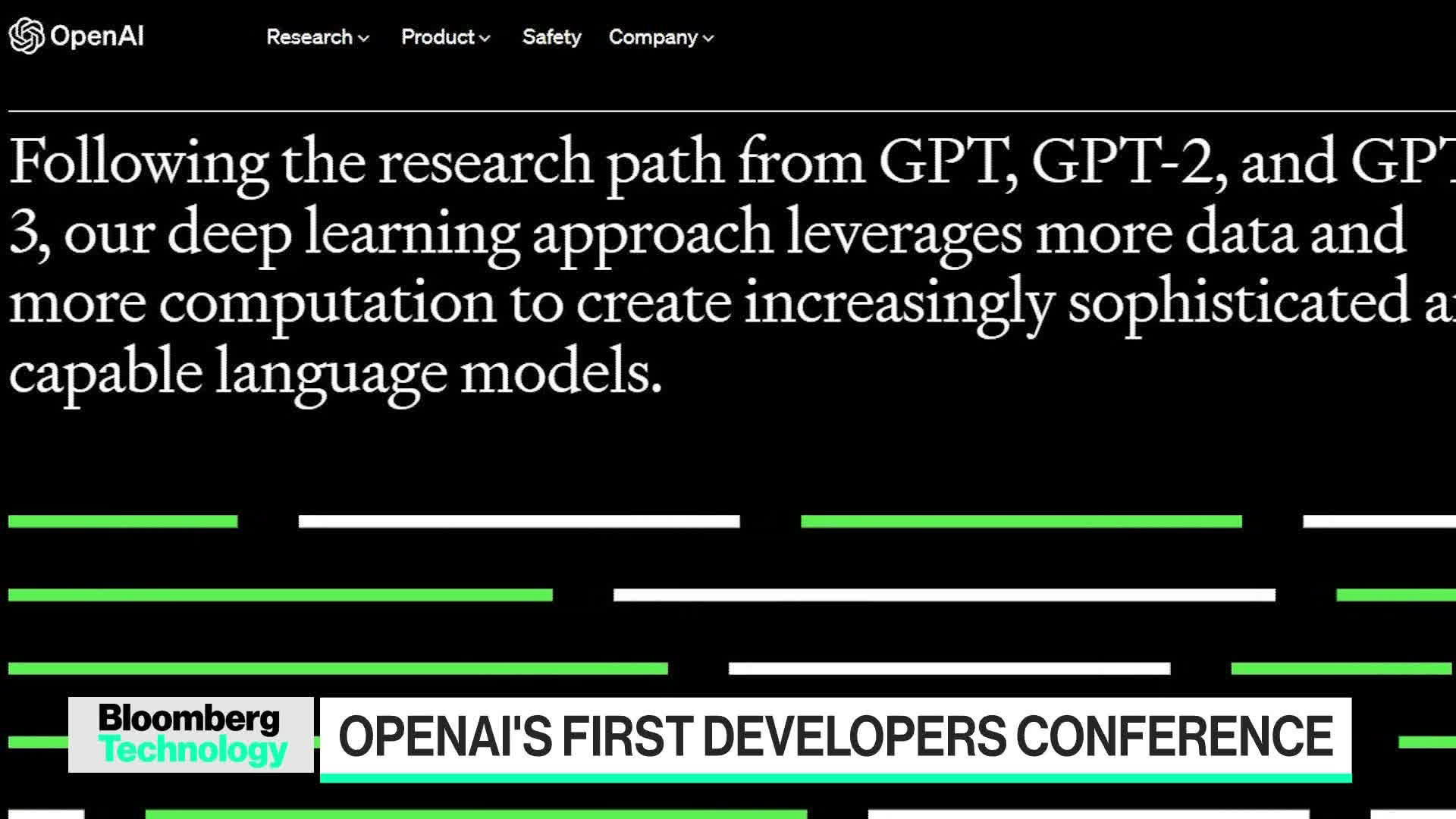 Watch OpenAI's First Developers Conference - Bloomberg