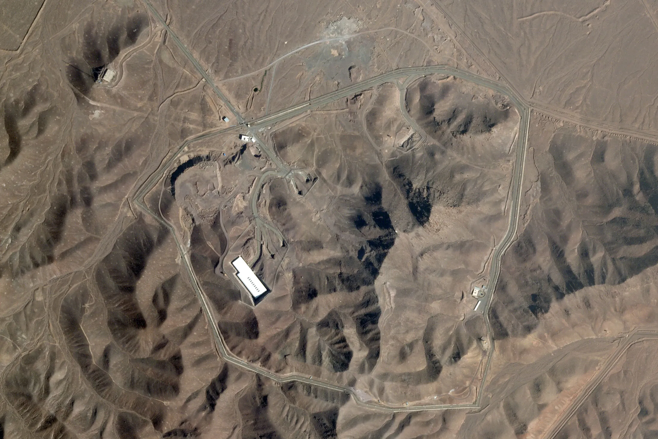 The Fordow underground enrichment site.