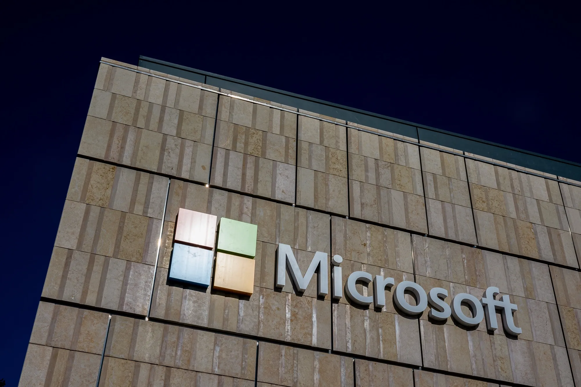 マイクロソフトのキャンパス（米カリフォルニア州マウンテンビュー）