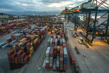 Port Of Santos As Brazil Posts Weekly Trade Surplus
