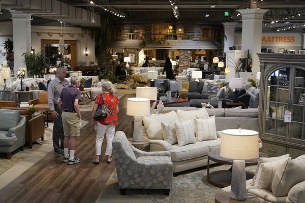 A Home Furnishings Store Ahead Of Durable Goods Figures