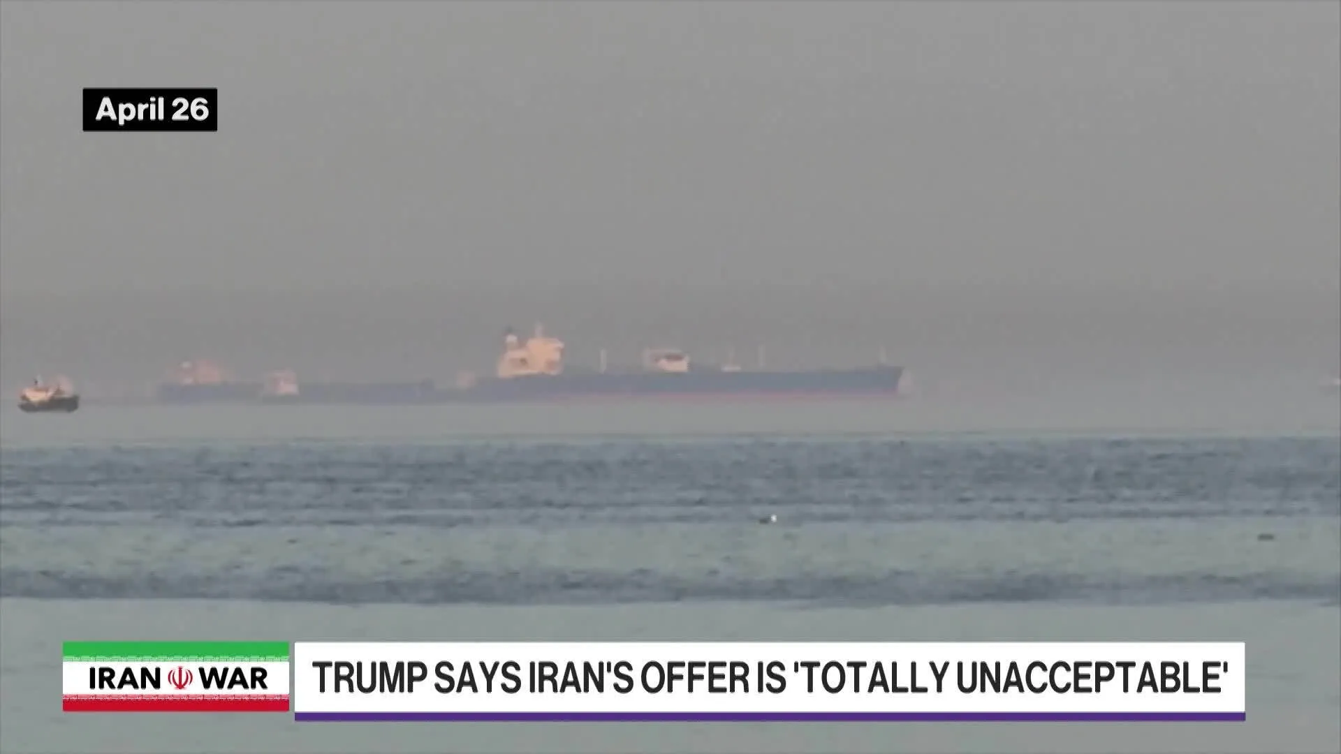 Watch Trump Rejects Iran Peace Offer, Aims to Press Xi - Bloomberg