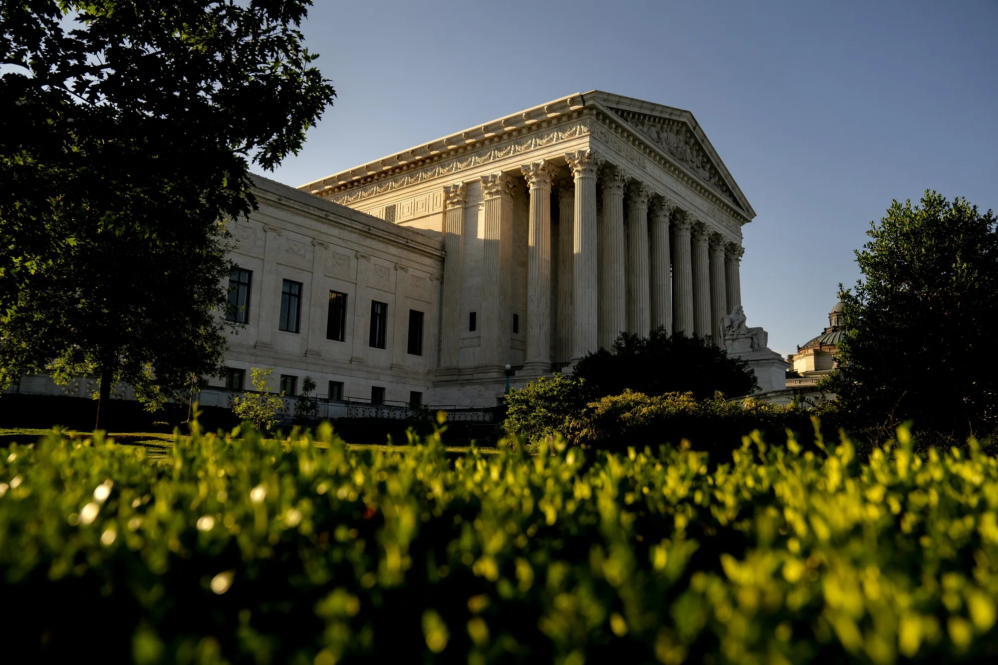 The U.S. Supreme Court in Washington, D.C., U.S., on Thursday, May 27, 2021. Senate Republicans are threatening to hold up a vote on a sweeping bill to bolster U.S. economic competitiveness and confront Chinas rise unless the majority leader allows them to offer more changes.