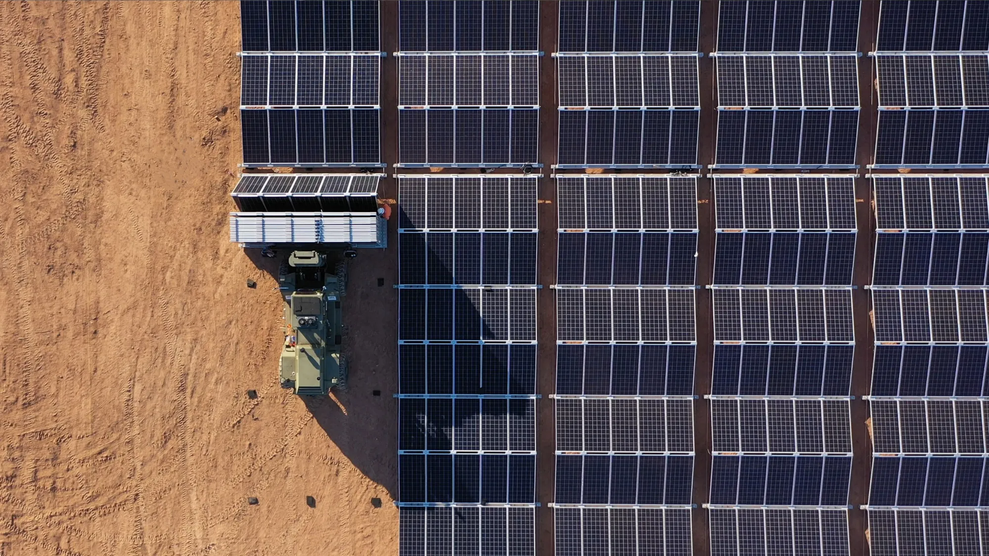 A solar farm&nbsp;in Port Bonython, Australia