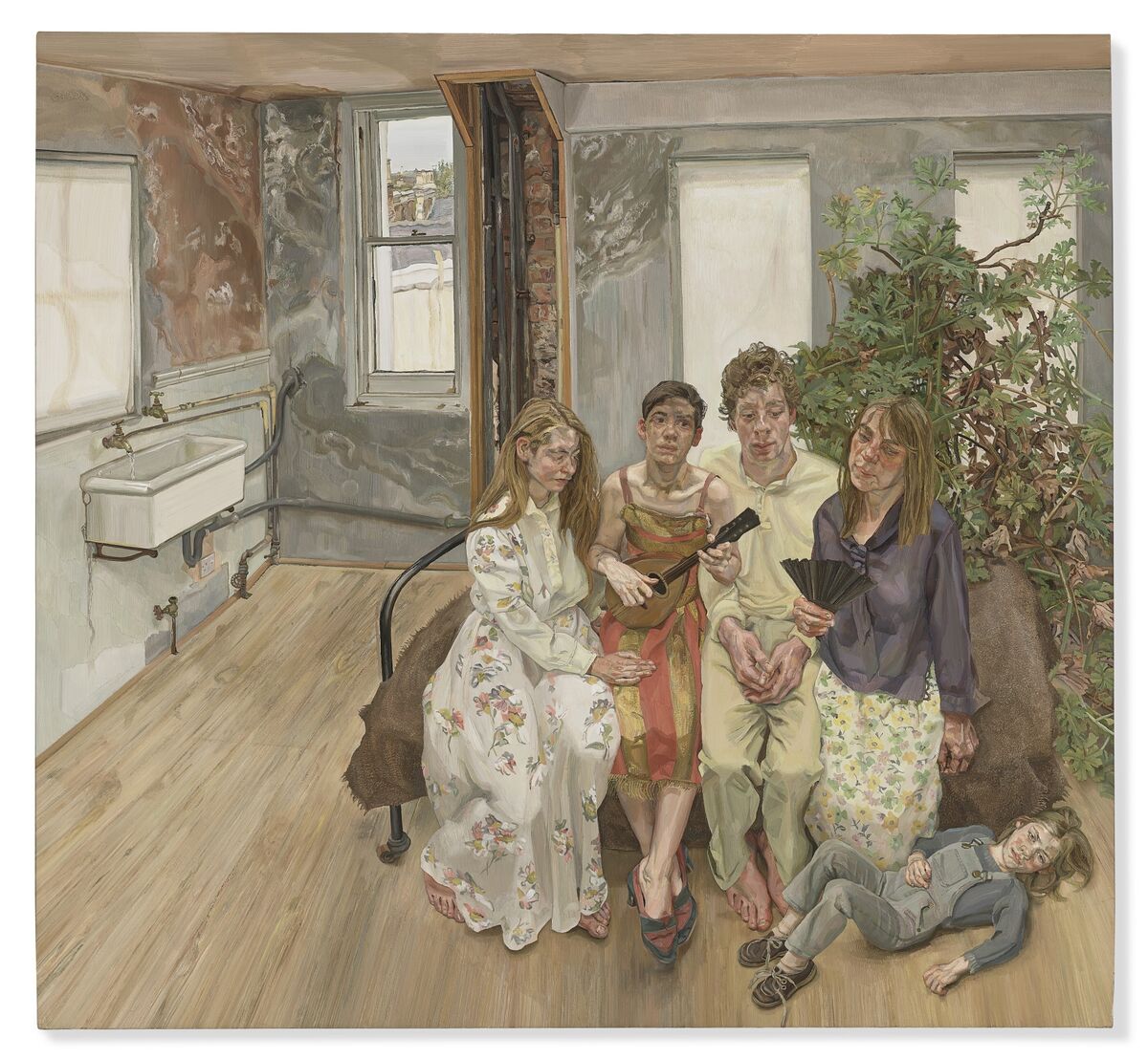 Paul Allen Auction Results: Lucien Freud Painting Sets $86 Million 