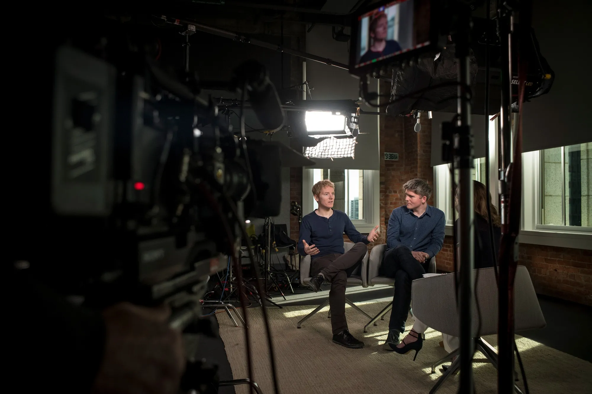 Stripe’s co-founders Patrick and John Collison.&nbsp;