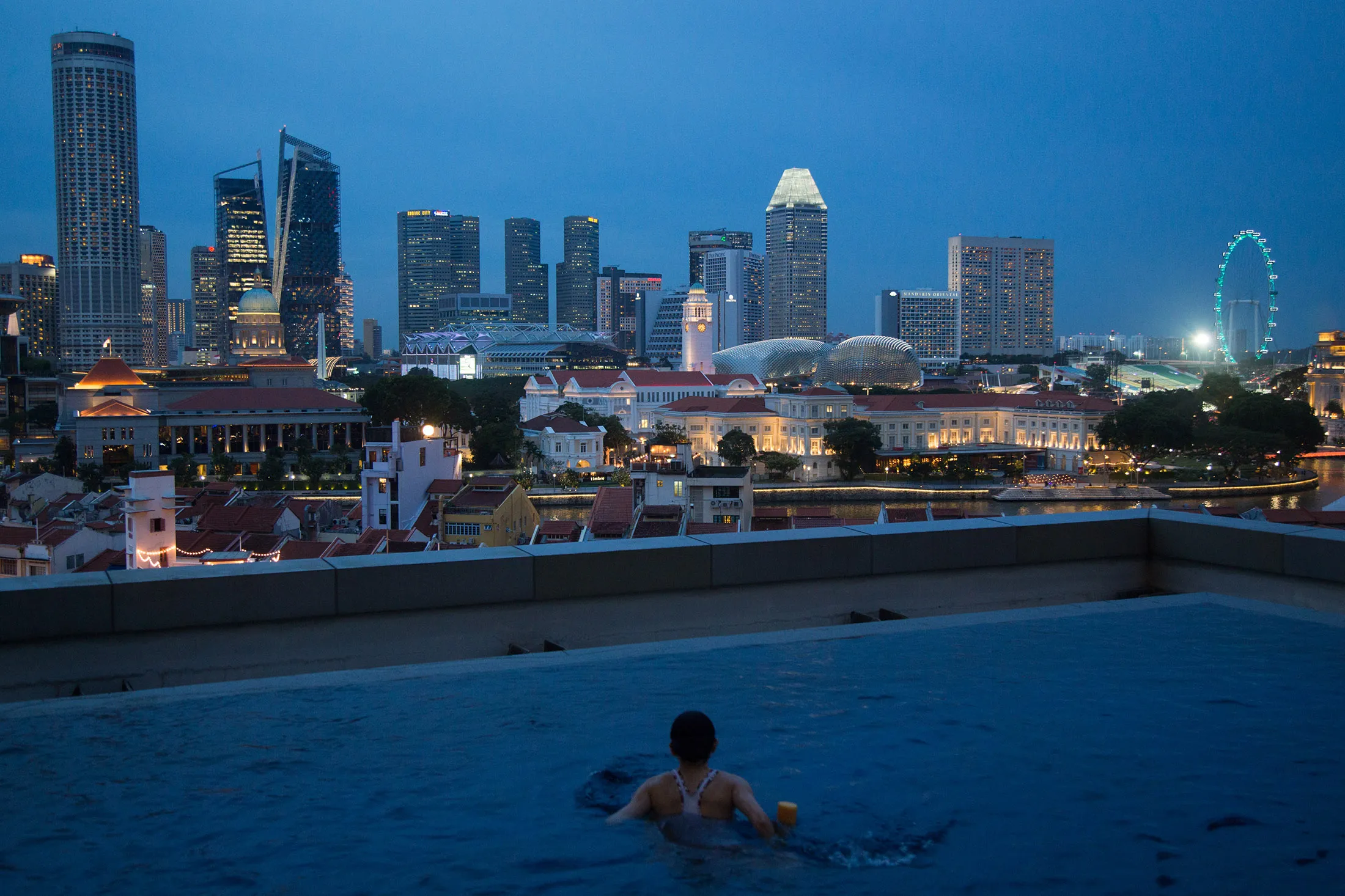 General Views of Singapore Ahead of 2Q GDP