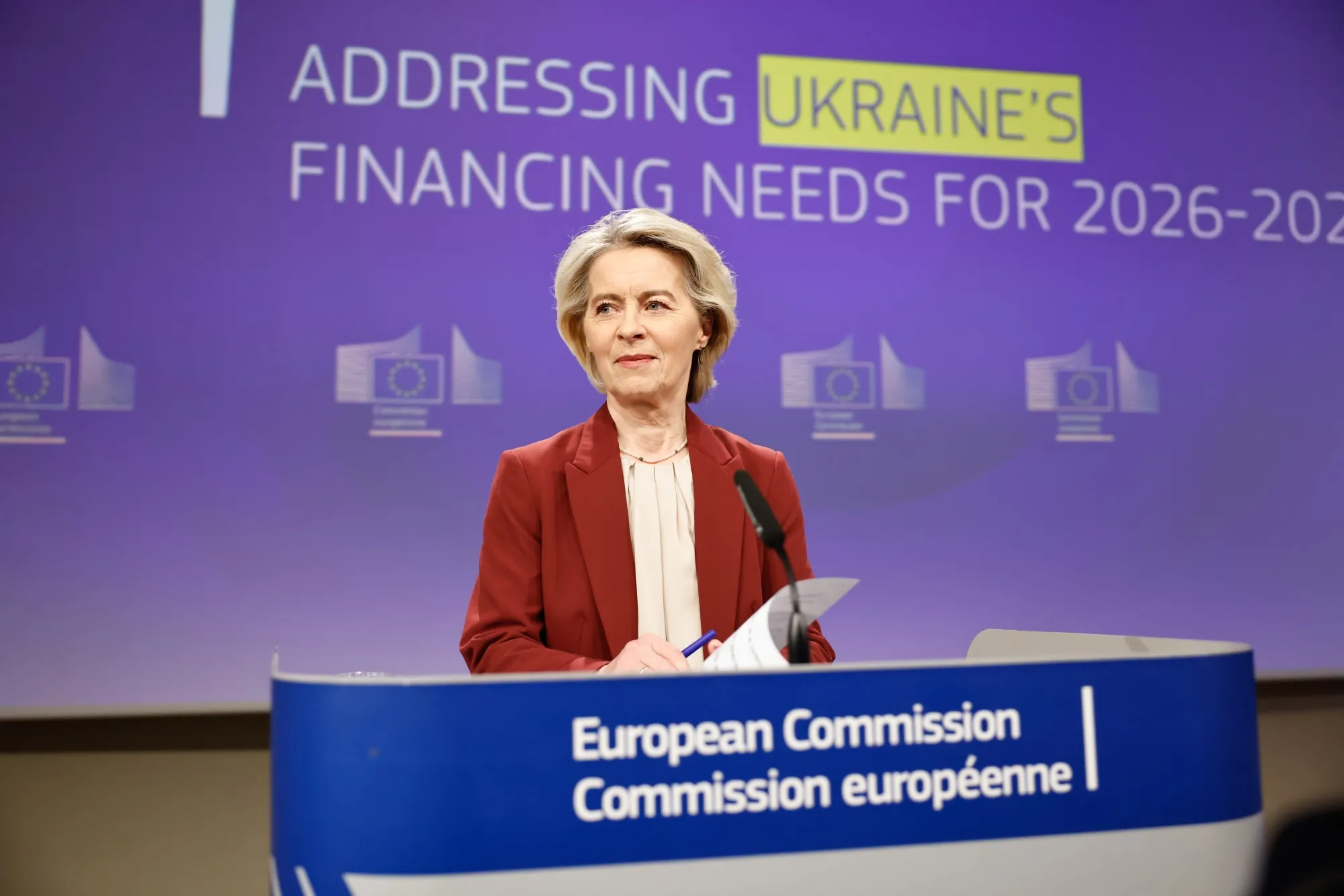 EU Presents Russian Assets Plan, But Belgium Digs In - Bloomberg