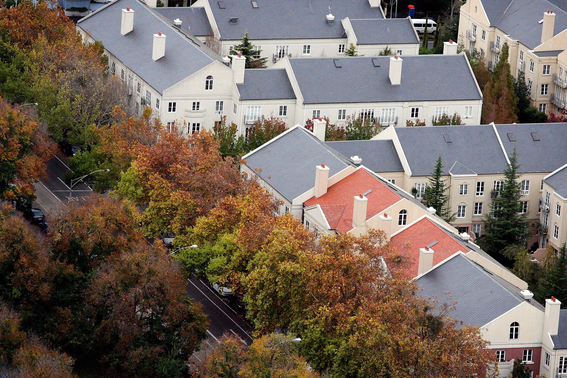 Residential buildings in Australia.
