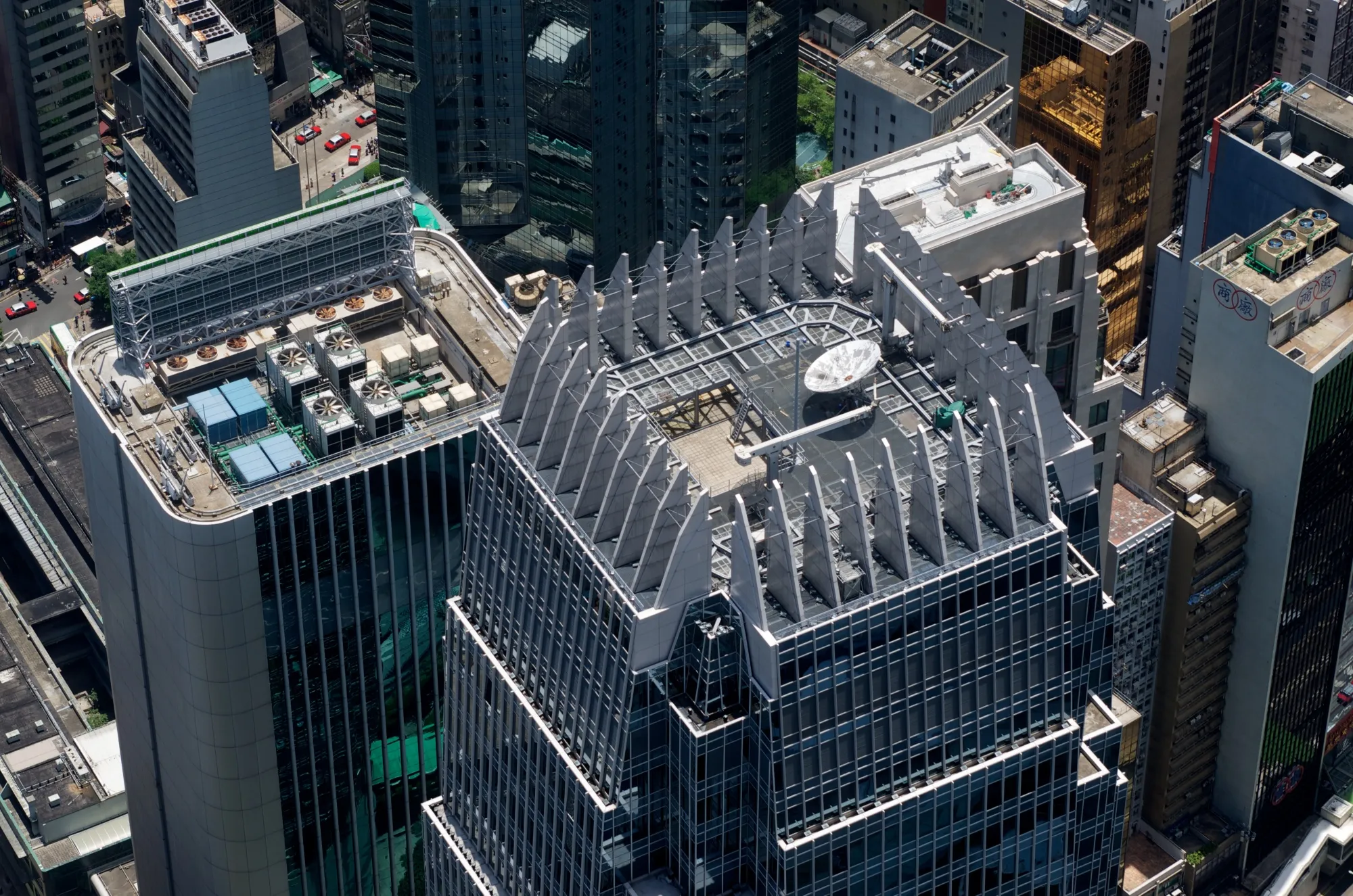 One International Finance Center in Central, Hong Kong.