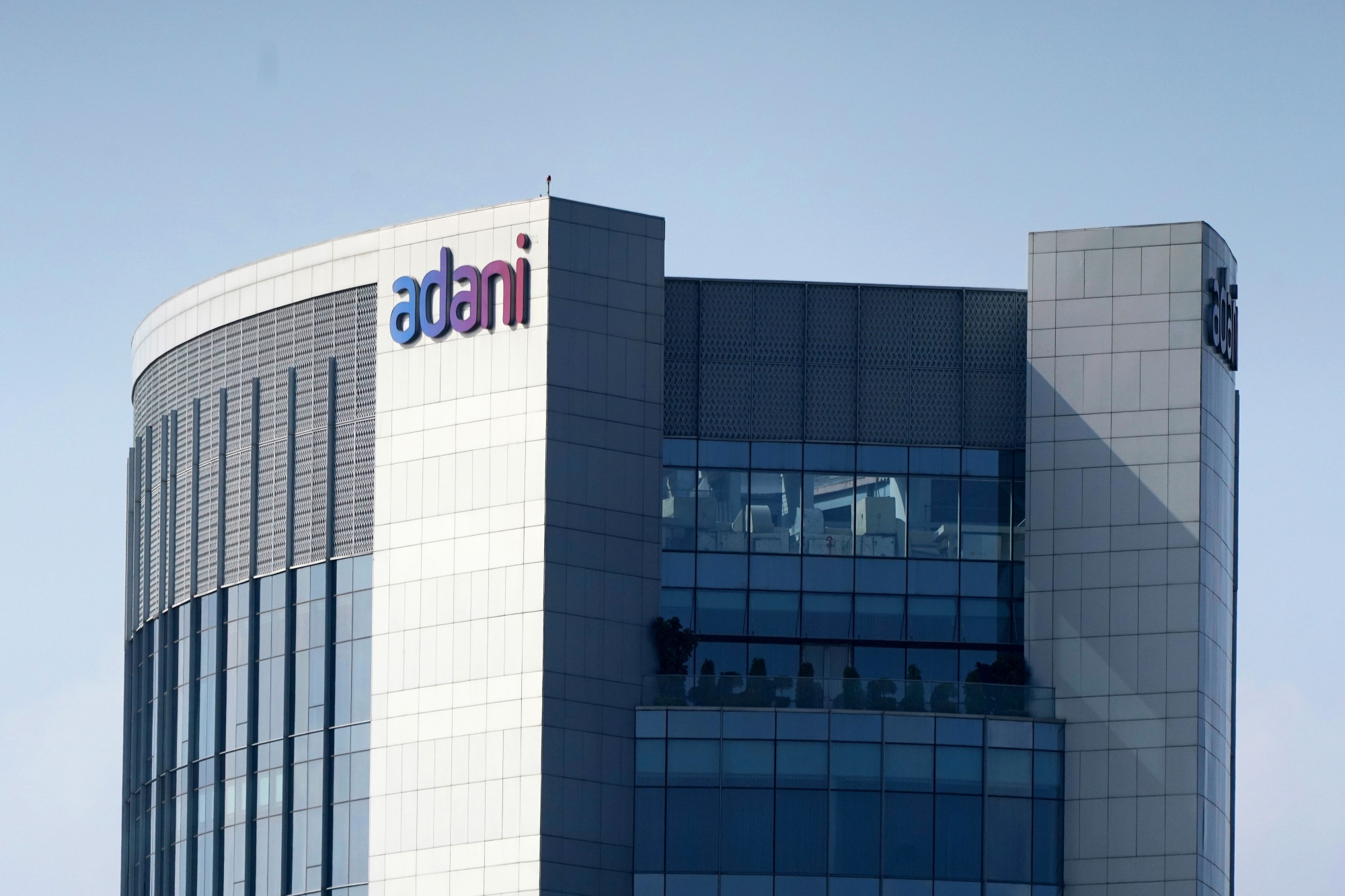 The Adani Group headquarters in Ahmedabad, India.