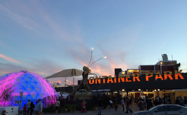 Hsieh's downtown Las Vegas Container Park. 